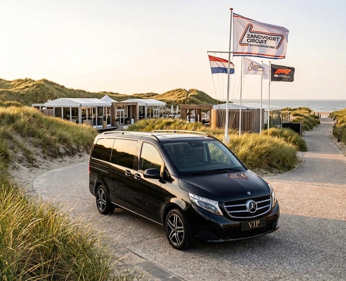 Mercedes V-Klasse VIP bij Zandvoort Circuit Dutch Grand Prix